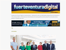 Tablet Screenshot of fuerteventuradigital.net